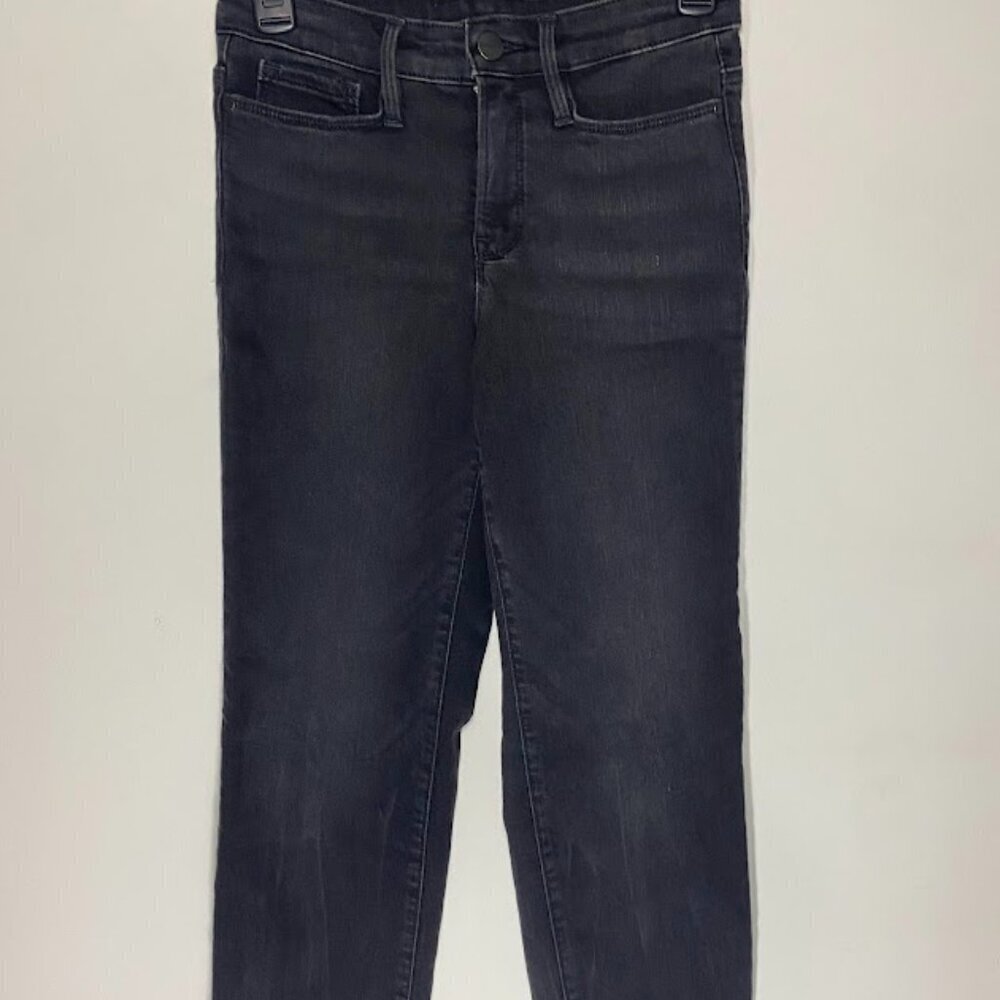 Athleta Black Sculptek Stretch Straight Jeans